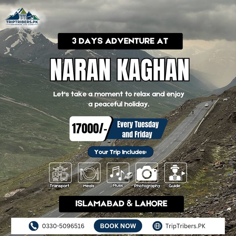 Naran Kaghan Trip Package