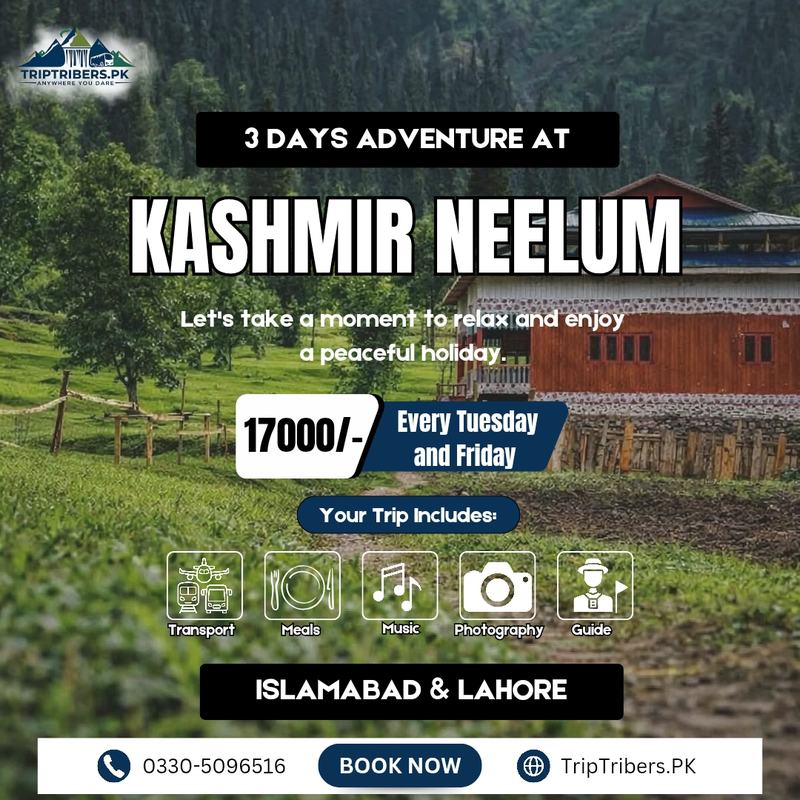 Kashmir Neelum Trip Package